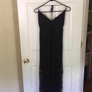 Lace black dress
